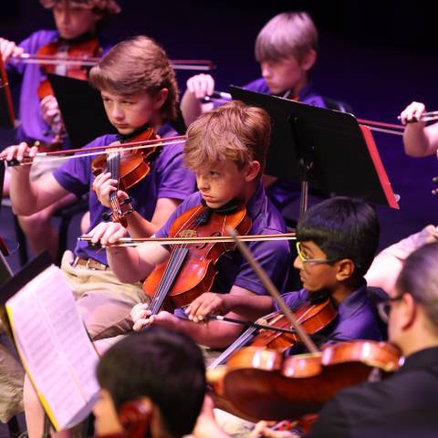 Private Boarding Schools in Georgia | 6-12 Grade Spring Instrumental Concert Gallery 1