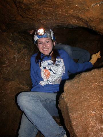 Students Take On Pettijohn's Cave