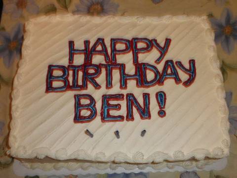 Birthday Cake for Ben, A: Leveled Reader Red Fiction Level 3 Grade 1 (Rigby  PM): 9780358121077: Houghton Mifflin Harcourt: Books - Amazon.com