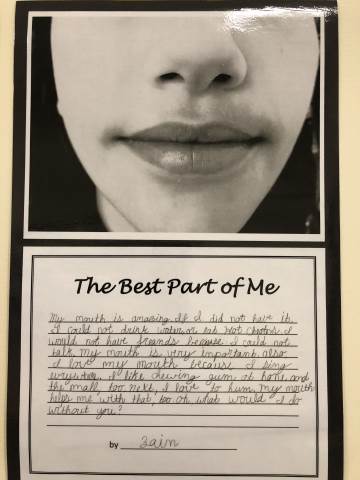 Darlington School The Best Part Of Me By 5th Graders