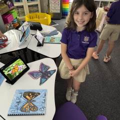 Second Grade Butterfly Tea