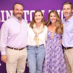 Purple Tie Tiger Tailgate Photo Booth