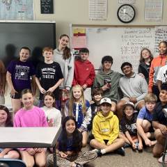 Senior Ventures Students Celebrate The Power of Reading with 5th Grade