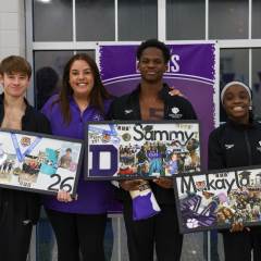 Varsity Swim/Dive Senior Night