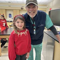 Cardiology Guest Speaker in 3rd Grade