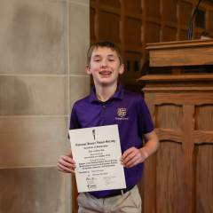 National Junior Honor Society Induction