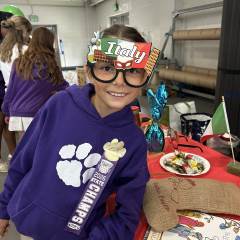 3rd Grade at International Fair