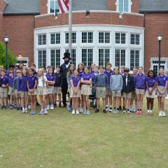 Abraham Lincoln Visits 5th Grade