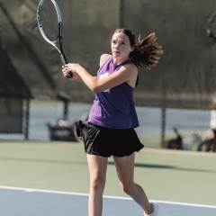 Middle School Tennis at FCAA Tournament
