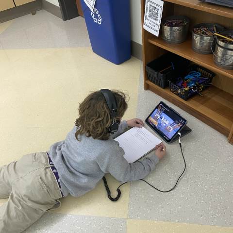 5th Grade Explores International Space Station Using QR Codes