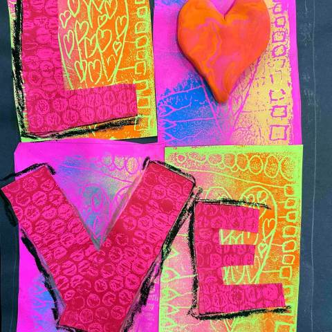 2nd Grade LOVE Prints