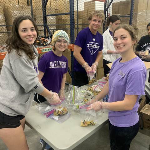 Senior Service Project: Bagwell Food Pantry