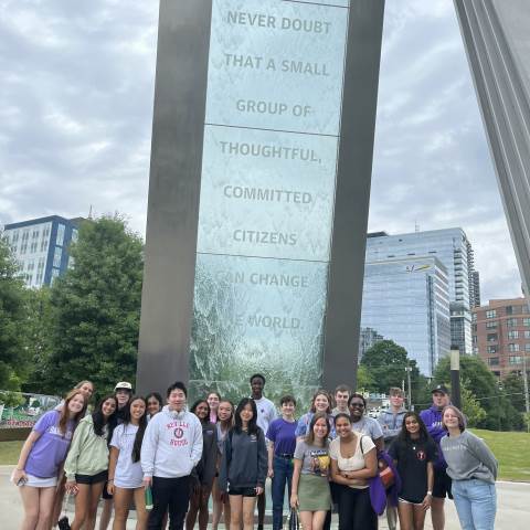 Private Boarding High School | Georgia Boarding Schools | APUSH Field Trip: National Center of Civil and Human Rights 