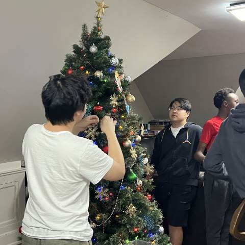 Boarding Schools in Georgia | Private Day School | Annual Christmas Tree Decorating Night in SMB