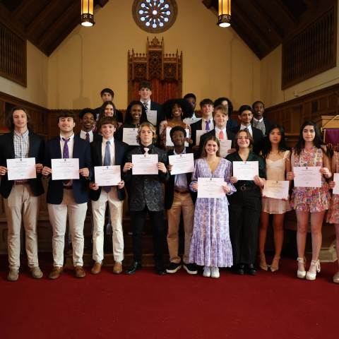 Private Boarding High School | Georgia Boarding Schools | National Honor Society inducts 32