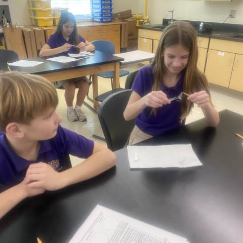 Private Day School | Private Schools in Georgia | 5th Grade Animal and Plant Cell Lab