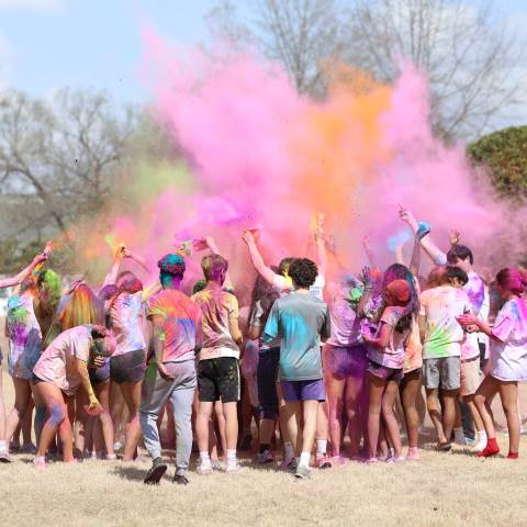 Boarding Schools in Georgia | Private Day School | Holi Celebration