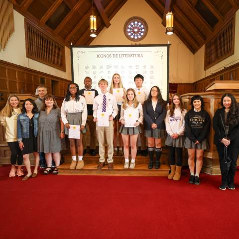 Private Day School | Private Boarding Schools in Georgia | Spanish Honor Society Inductions