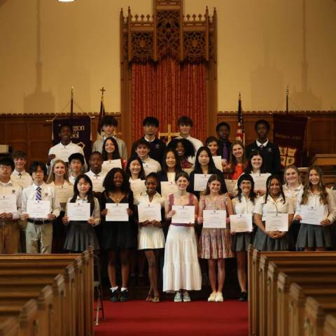 Private Boarding Schools in Georgia | Students earn E.L. Wright Awards