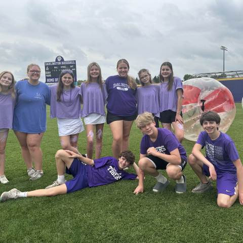 Georgia Private School | Boarding School Near Me | 7th & 8th Purple Team on Field Day