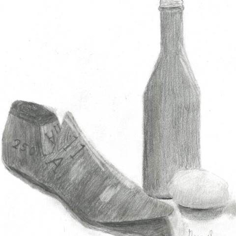 Georgia Private School | Boarding School Near Me | Observational Still LIfe Drawings:  Art 1