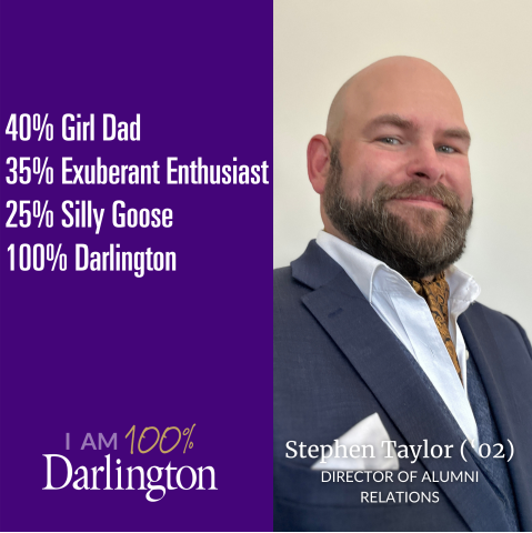Boarding Schools in Georgia | Private Day School | Introducing Stephen Taylor ('02): Darlington’s New Director of Alumni Relations