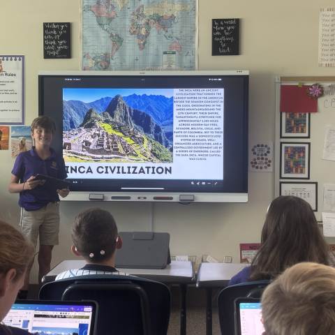Private Day School | Private Schools in Georgia | 5th Grade Maya, Inca & Aztec Presentations