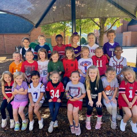 Georgia Private School | Elementary School Near Me | Homecoming Week Day 3: Jersey Day