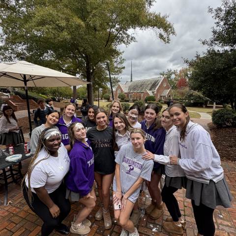 Georgia Private School | Boarding School Near Me | Varsity Cheerleaders Participate in Silent Senior for Senior Week