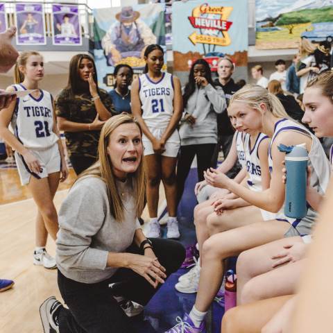 Varsity Girls' Basketball vs. Model