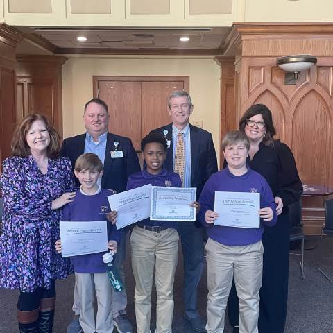 Dean wins county-wide MLK Essay Contest